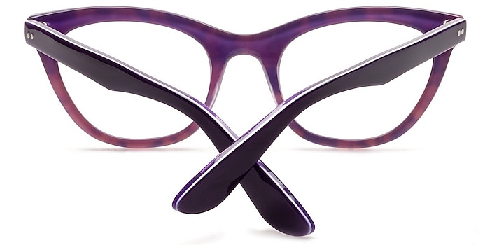 Purple/Tortoise Ellie -  Acetate Eyeglasses