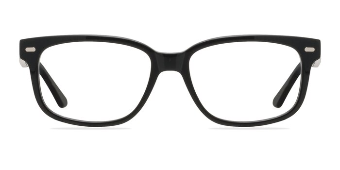 John Noir Acétate Montures de lunettes de vue d'EyeBuyDirect