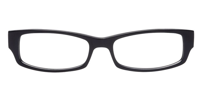 Cranbrook Noir Acétate Montures de lunettes de vue d'EyeBuyDirect