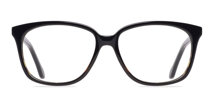 Dno Black/Tortoise Acétate Montures de lunettes de vue d'EyeBuyDirect