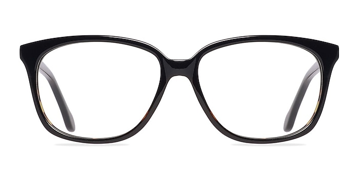 Dno Black/Tortoise Acetate Eyeglass Frames from EyeBuyDirect