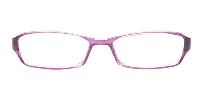 Arkadak Purple/Clear Acétate Montures de lunettes de vue d'EyeBuyDirect