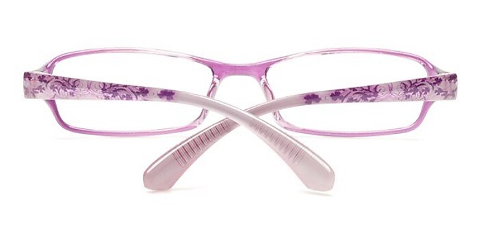 Purple/Clear Arkadak -  Colorful Acetate Eyeglasses