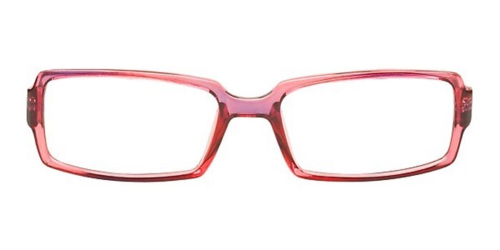 Moreno Red Acetate Eyeglass Frames from EyeBuyDirect