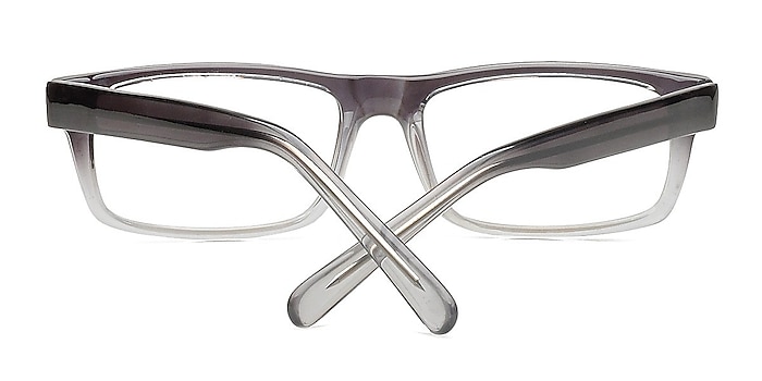 Grey/Clear Garden -  Lightweight Plastic Eyeglasses
