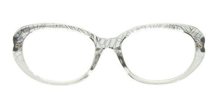 Coral Transparent Acétate Montures de lunettes de vue d'EyeBuyDirect