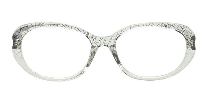 Coral Clear Acetate Eyeglass Frames from EyeBuyDirect