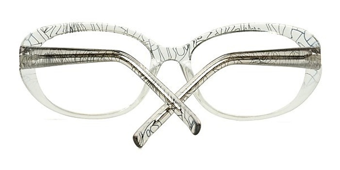 Clear Coral -  Lightweight Acetate Eyeglasses