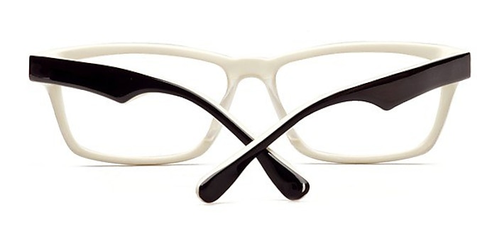 Black/White Andreapol -  Geek Acetate Eyeglasses