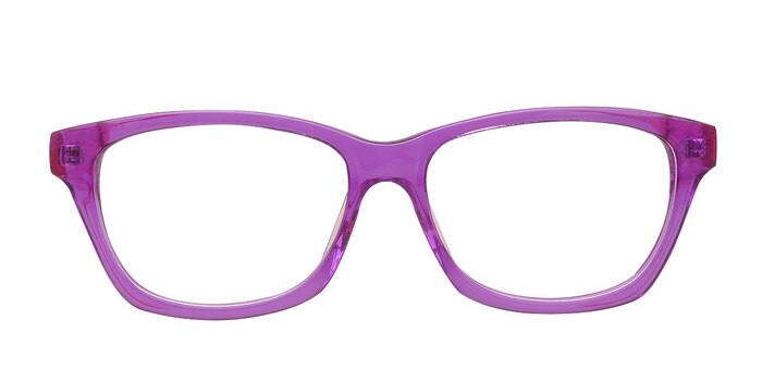 Boguchar Purple/Pink Acétate Montures de lunettes de vue d'EyeBuyDirect