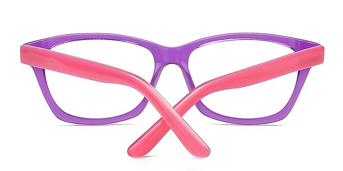 Purple/Pink Boguchar -  Colorful Acetate Eyeglasses