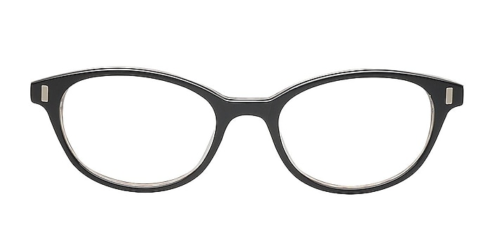Chelyabinsk Black Acetate Eyeglass Frames from EyeBuyDirect