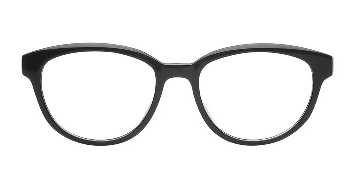 Pionersky Noir Acétate Montures de lunettes de vue d'EyeBuyDirect