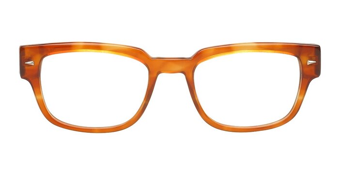 Podolsk Brun Acétate Montures de lunettes de vue d'EyeBuyDirect