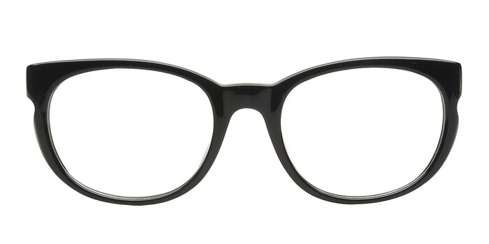 Domodedovo Noir Acétate Montures de lunettes de vue d'EyeBuyDirect