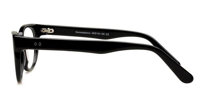 Domodedovo Black Acetate Eyeglass Frames from EyeBuyDirect