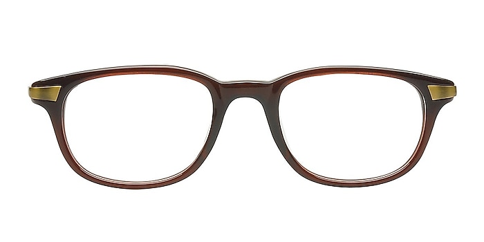 Gelendzhik Brown Acetate Eyeglass Frames from EyeBuyDirect
