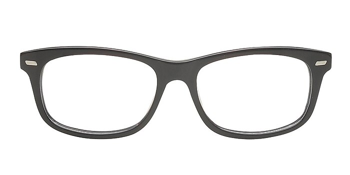 Gvardeysk Black Acetate Eyeglass Frames from EyeBuyDirect