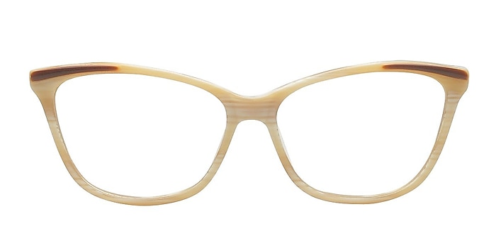 Kemerovo Ivory Acetate Eyeglass Frames from EyeBuyDirect