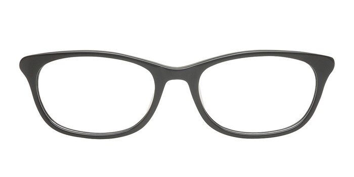 Makushino Noir Acétate Montures de lunettes de vue d'EyeBuyDirect