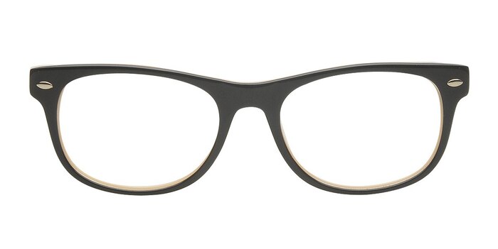Nikolskoye Noir Acétate Montures de lunettes de vue d'EyeBuyDirect