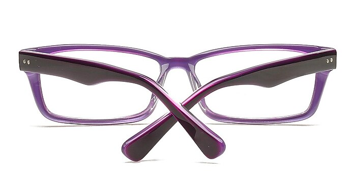 Purple HA814 -  Colorful Acetate Eyeglasses