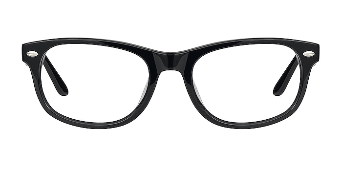 HA979 Black Acetate Eyeglass Frames from EyeBuyDirect