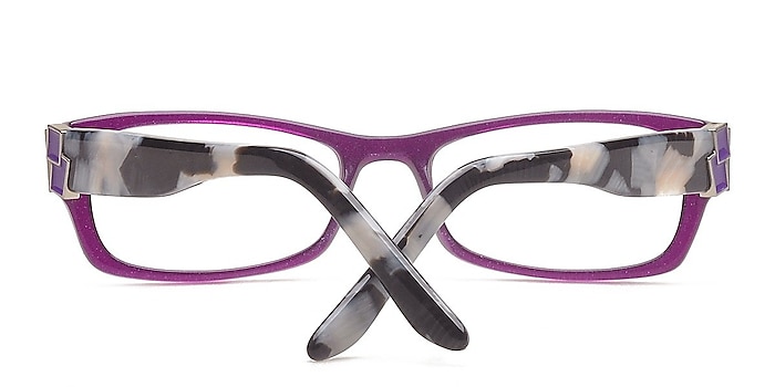 Purple Salda -  Colorful Acetate Eyeglasses