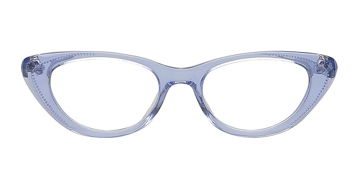 Lyalya Blue Acetate Eyeglass Frames from EyeBuyDirect
