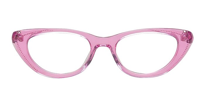 Lyalya Pink Acetate Eyeglass Frames from EyeBuyDirect