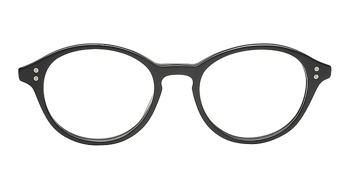 Odintsovo Black Acetate Eyeglass Frames from EyeBuyDirect