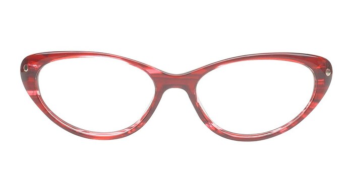 Rossosh Rouge Acétate Montures de lunettes de vue d'EyeBuyDirect