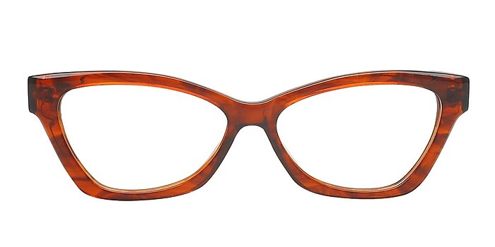 Sarapul Brown Acetate Eyeglass Frames from EyeBuyDirect