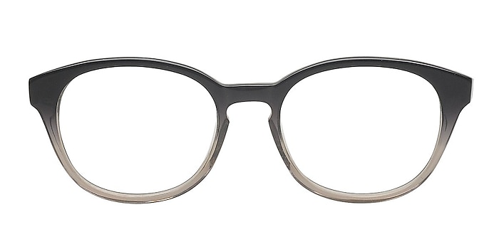 Sertolovo Black/Clear Acetate Eyeglass Frames from EyeBuyDirect