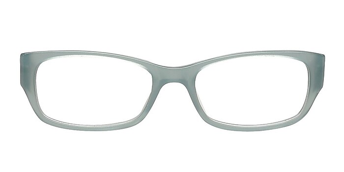 Tarusa Green/White Acetate Eyeglass Frames from EyeBuyDirect