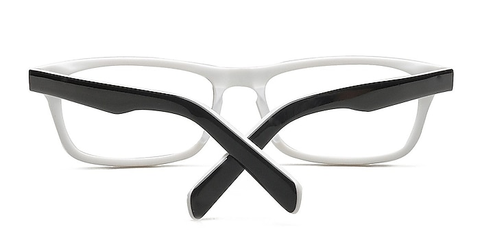 Black/White Kemi -  Classic Acetate Eyeglasses