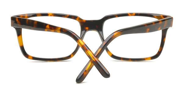 Lunettes De Vue Carrées Marron Écailles - Hally & Son 48mm Style Moscot (Neuf Avec étiquettes)