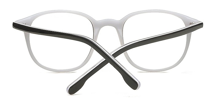 Black/White Udachny -  Acetate Eyeglasses