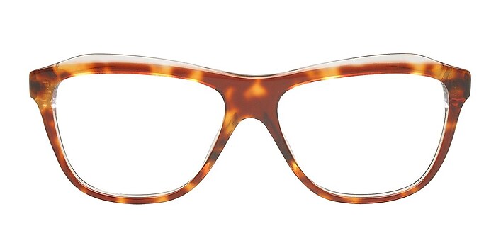 Ogni Tortoise Acetate Eyeglass Frames from EyeBuyDirect