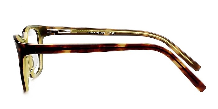 Katav Tortoise Acetate Eyeglass Frames from EyeBuyDirect
