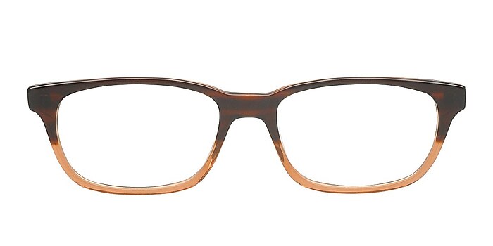 Malaya Brown Acetate Eyeglass Frames from EyeBuyDirect