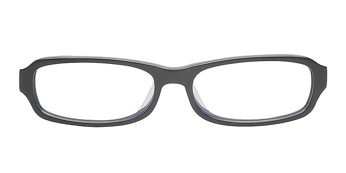 Newberg Black/Blue Acetate Eyeglass Frames from EyeBuyDirect
