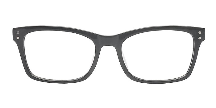 Ridge Black/White Acetate Eyeglass Frames from EyeBuyDirect