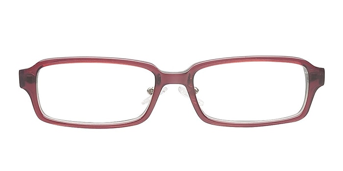 Washougal Burgundy Acetate Eyeglass Frames from EyeBuyDirect