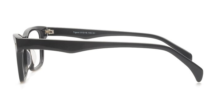 Tigard Noir Acétate Montures de lunettes de vue d'EyeBuyDirect