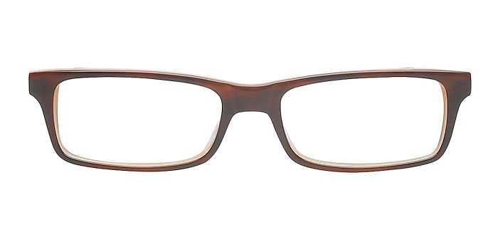 Tualatin Brown Acetate Eyeglass Frames from EyeBuyDirect