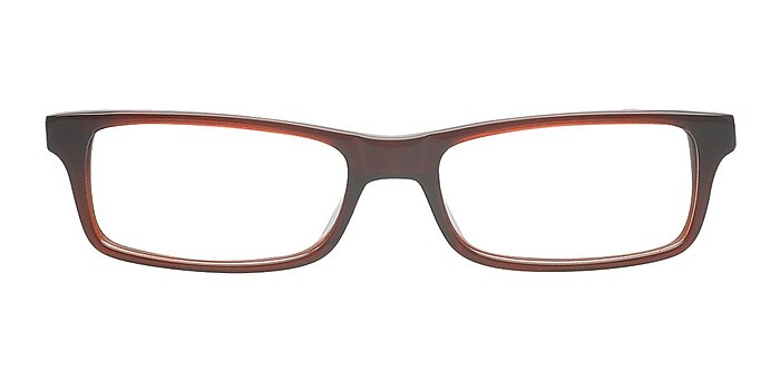 Tualatin Brown/Black Acetate Eyeglass Frames from EyeBuyDirect