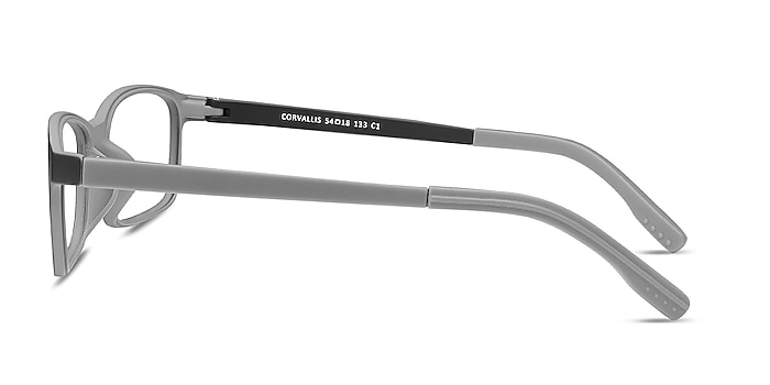 Corvallis Noir Plastique Montures de lunettes de vue d'EyeBuyDirect