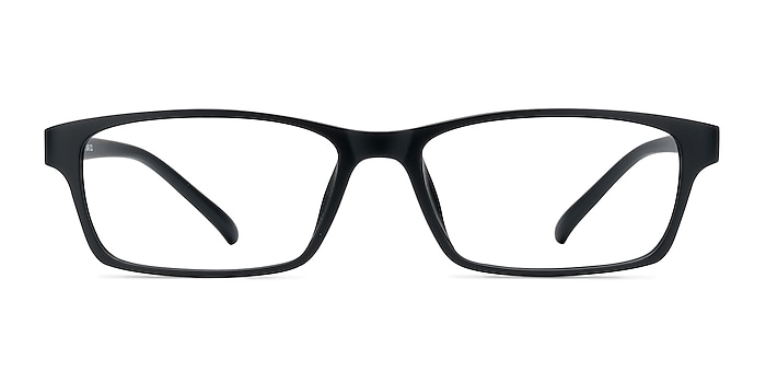 Madras Black Plastic Eyeglass Frames from EyeBuyDirect