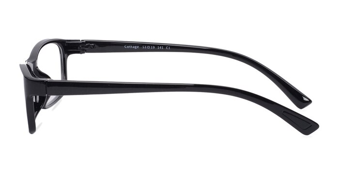 Cottage Black Plastic Eyeglass Frames from EyeBuyDirect